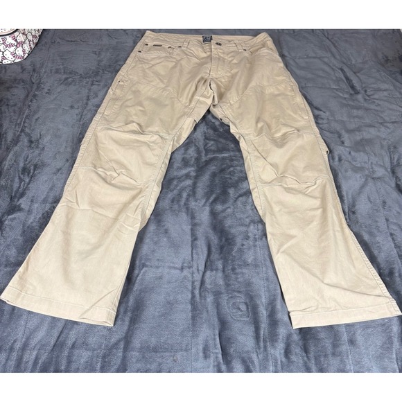 Kuhl Pants - Kuhl 32x30‎ Hiking Pants Womens Beige Outdoor Performance Adventure